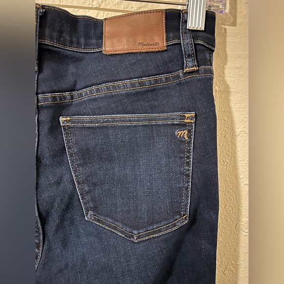 Madewell 9” High Rise Blue Jeans SKINNY 27 T - Picture 4 of 6